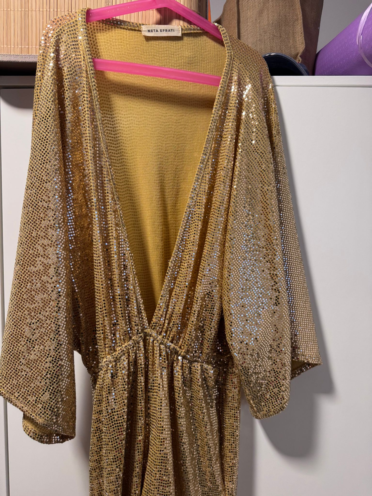 Gold jumpsuit אחר יד שנייה בנמיז - Nemyz