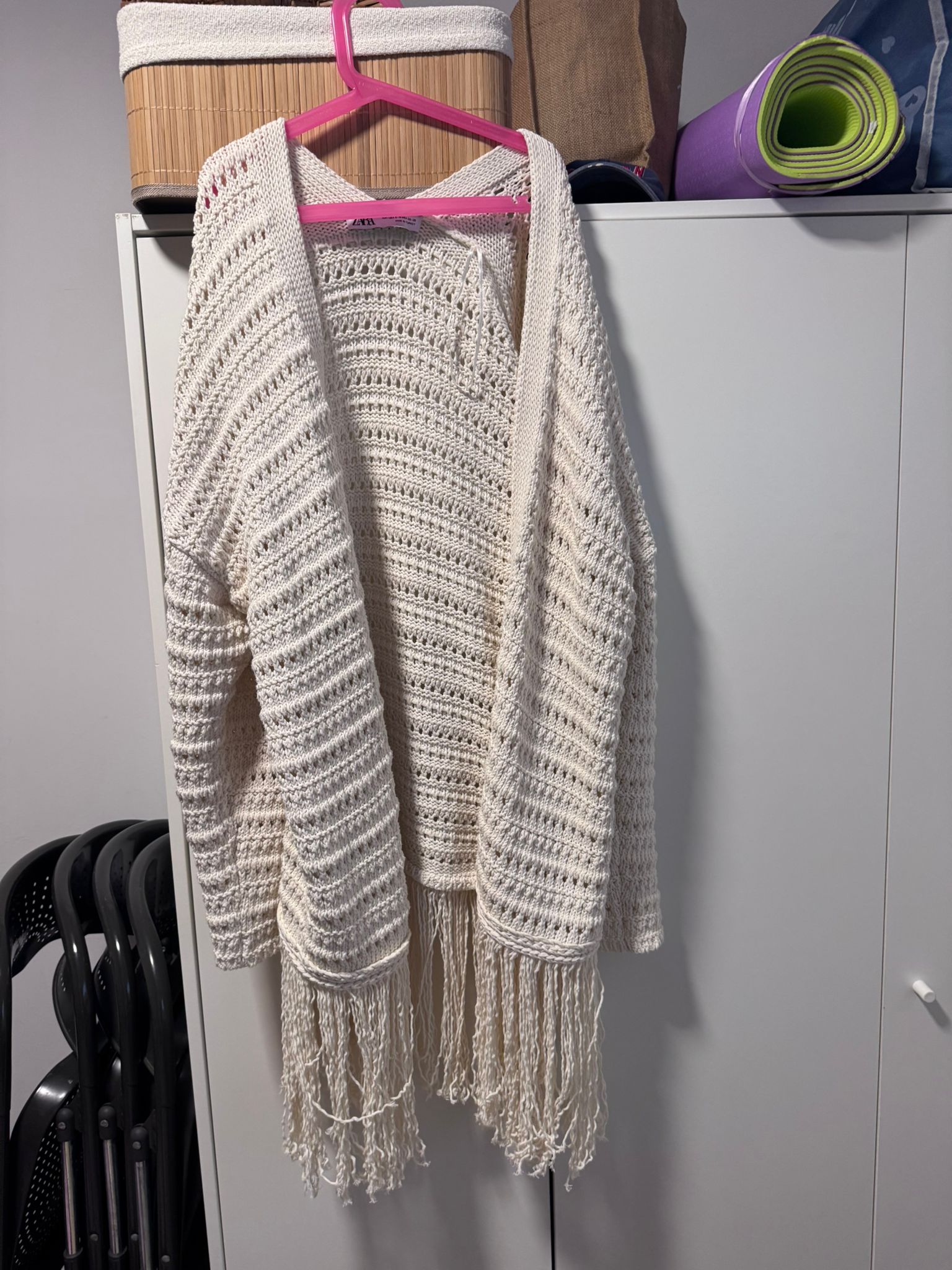 crochet summer jacke Zara - זארה יד שנייה בנמיז - Nemyz