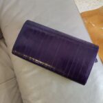 80s eel skin clutch אחר יד שנייה בנמיז - Nemyz