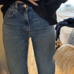 ג׳ינס wide leg זארה Zara - זארה יד שנייה בנמיז - Nemyz