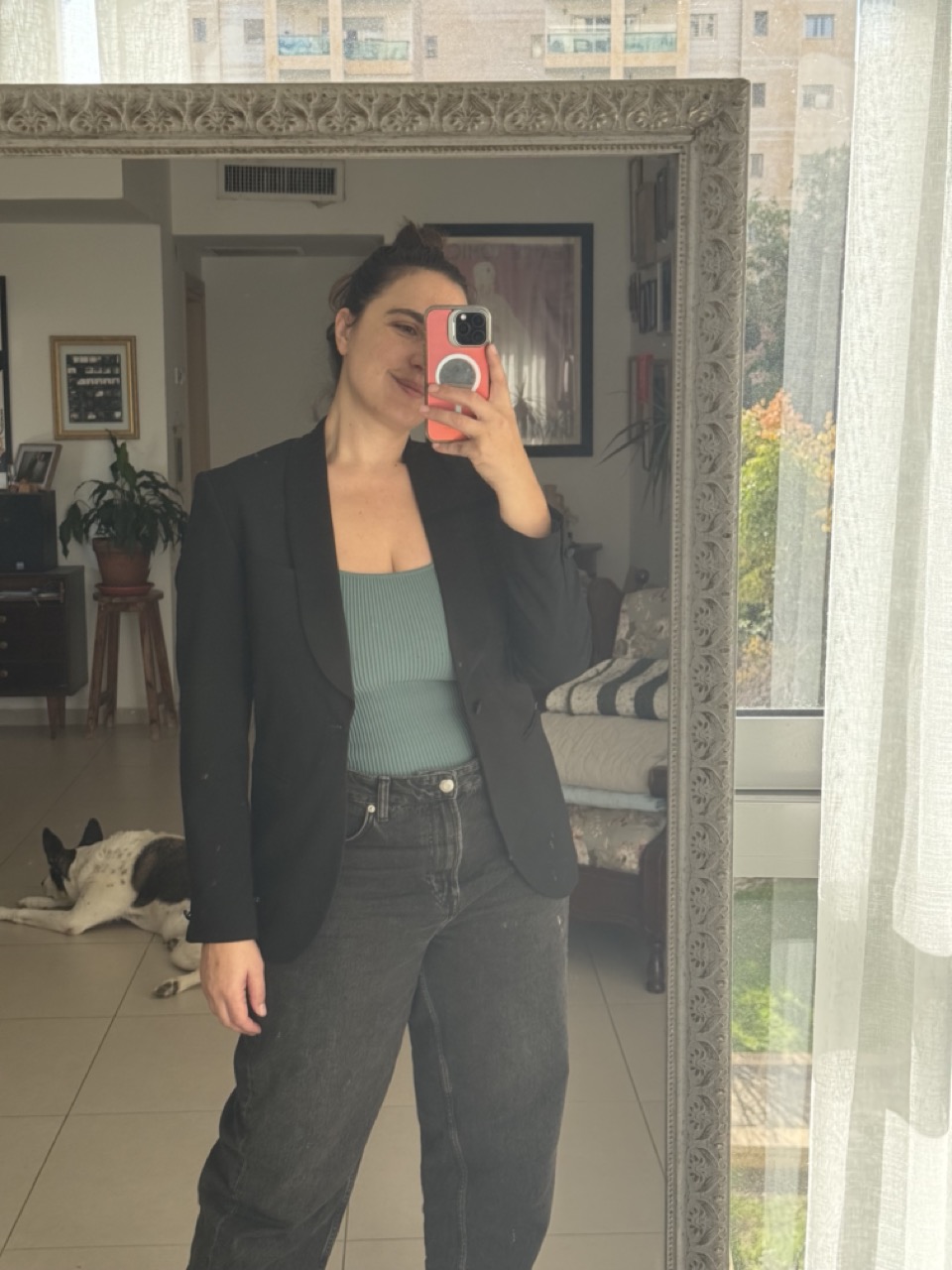 בלייזר טוקסידו שחור H&M - אייץ' אנד אם יד שנייה בנמיז - Nemyz