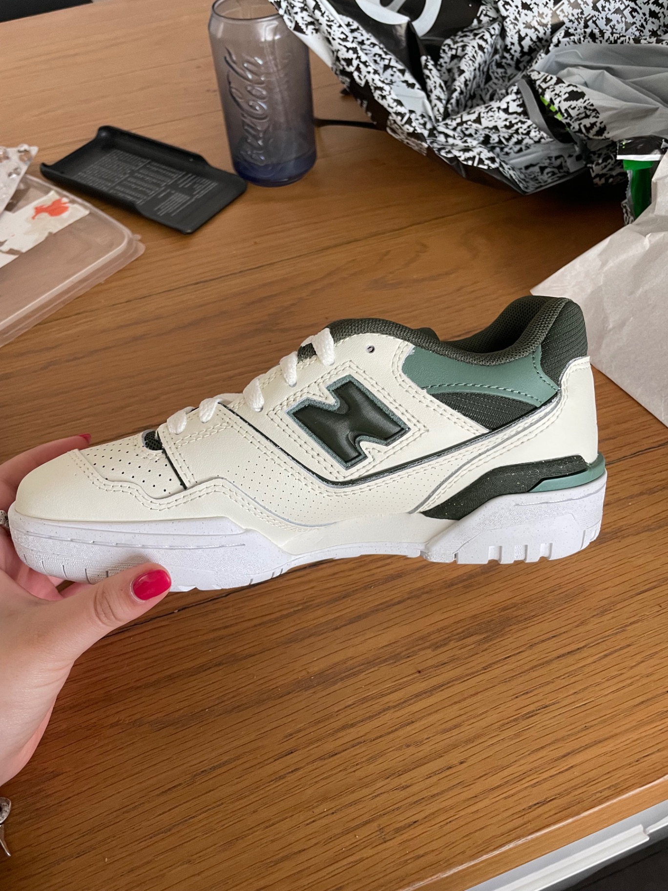 ניו באלנס 550 ירוקות New Balance - ניו באלאנס יד שנייה בנמיז - Nemyz