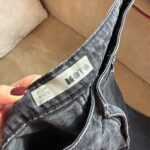 ג׳ינס שחור Topshop Topshop-טופ שופ יד שנייה בנמיז - Nemyz