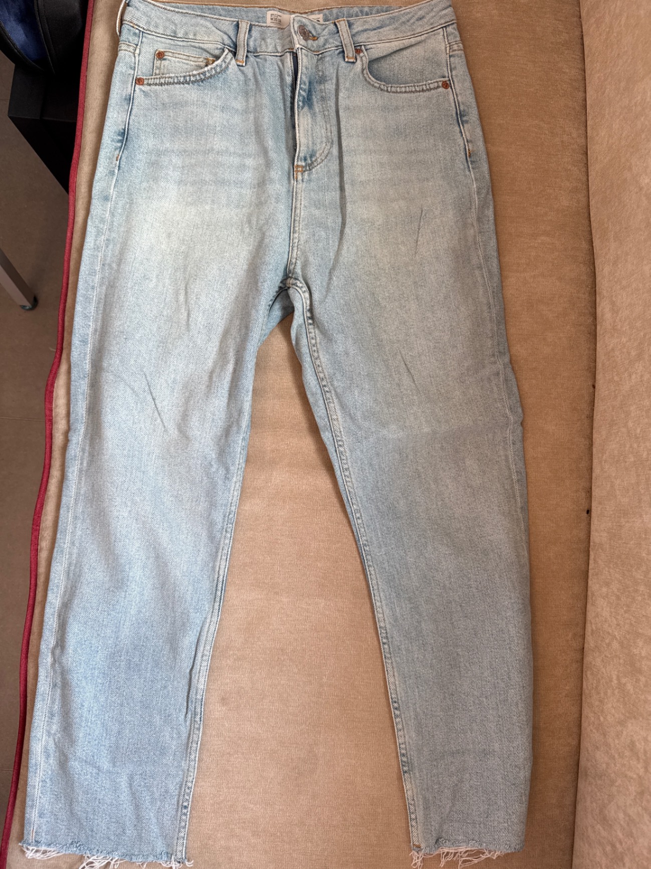 ג׳ינס סטרייט Topshop Topshop-טופ שופ יד שנייה בנמיז - Nemyz