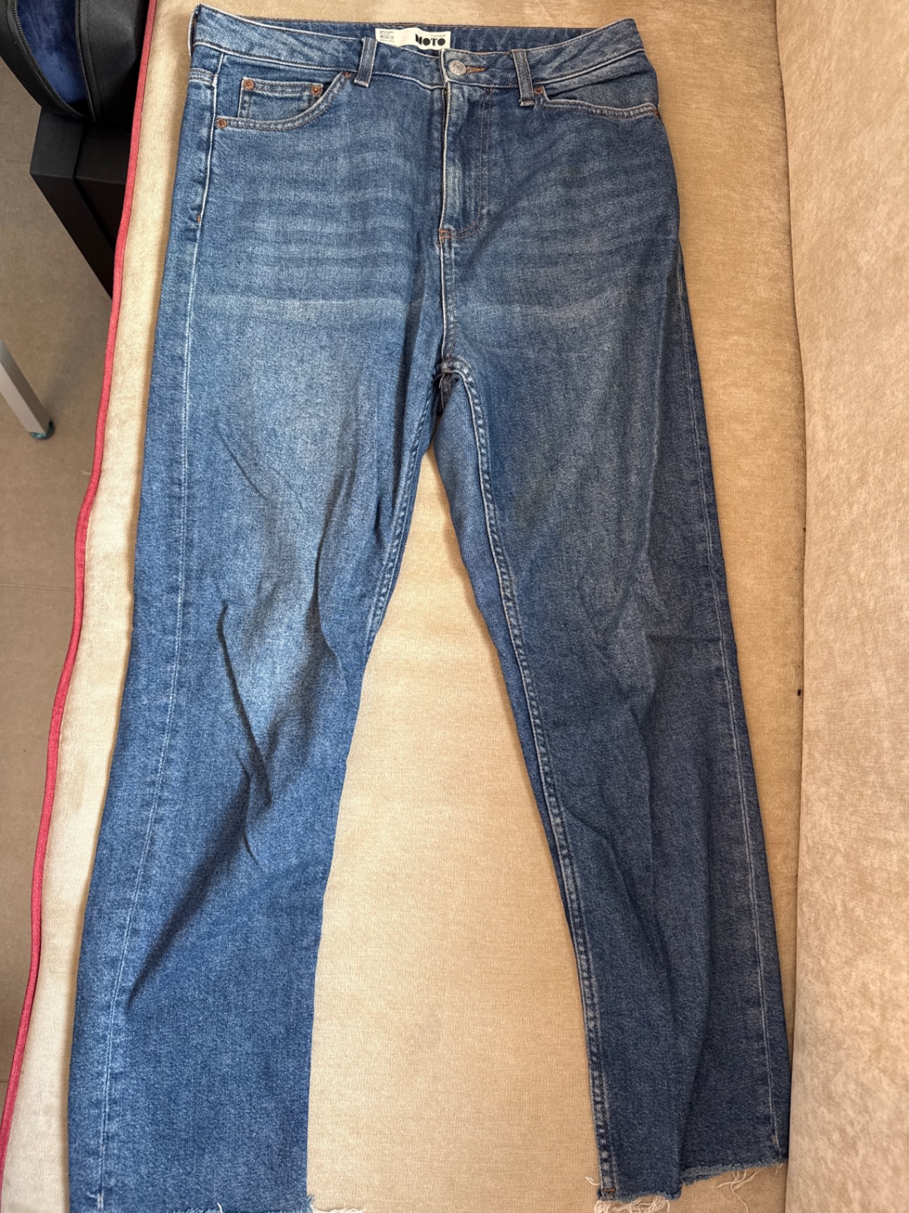 ג׳ינס סטרייט Topshop Topshop-טופ שופ יד שנייה בנמיז - Nemyz