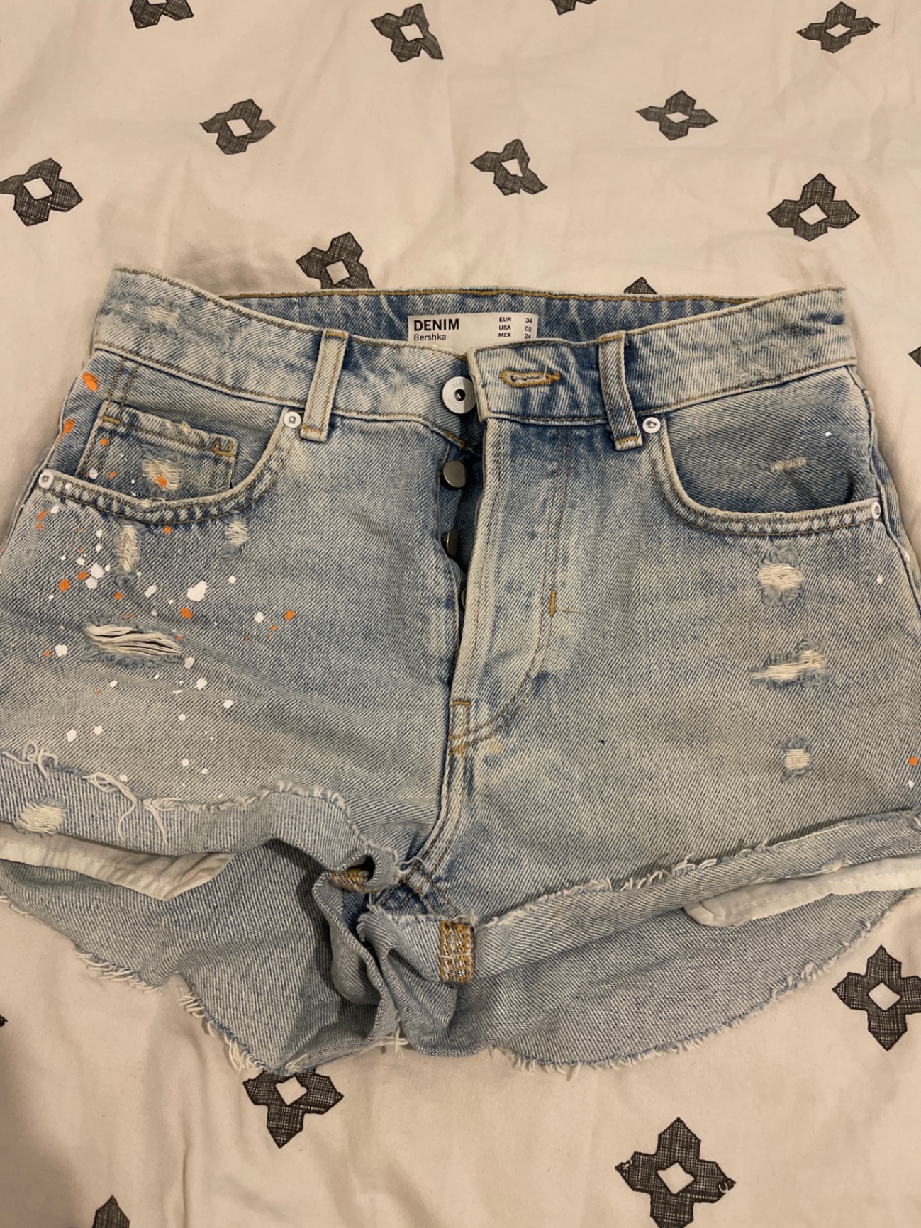 שורט גינס Bershka – ברשקה יד שנייה בנמיז - Nemyz