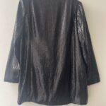 ג׳קט פאייטים שחור H&M - אייץ' אנד אם יד שנייה בנמיז - Nemyz