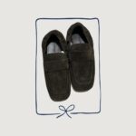 מוקסינים זמש טופשופ Topshop-טופ שופ יד שנייה בנמיז - Nemyz