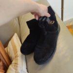 מגפיים קצרים מעור UGG - אג יד שנייה בנמיז - Nemyz