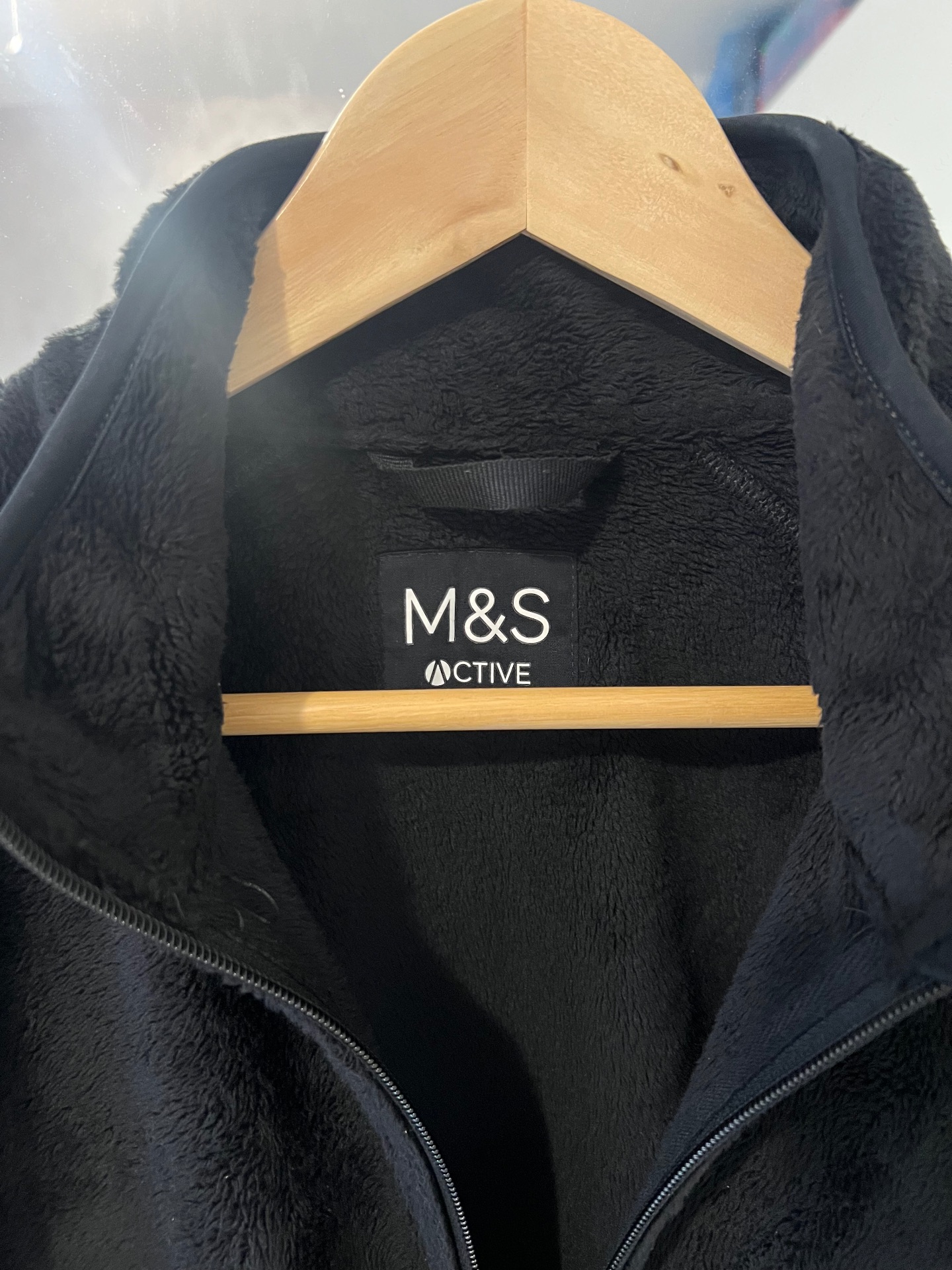 ז׳קט פליז ספורטיבי Marks & Spencer - מארקס אנד ספנסר יד שנייה בנמיז - Nemyz