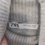 שמלת סריג מיני זארה Zara - זארה יד שנייה בנמיז - Nemyz