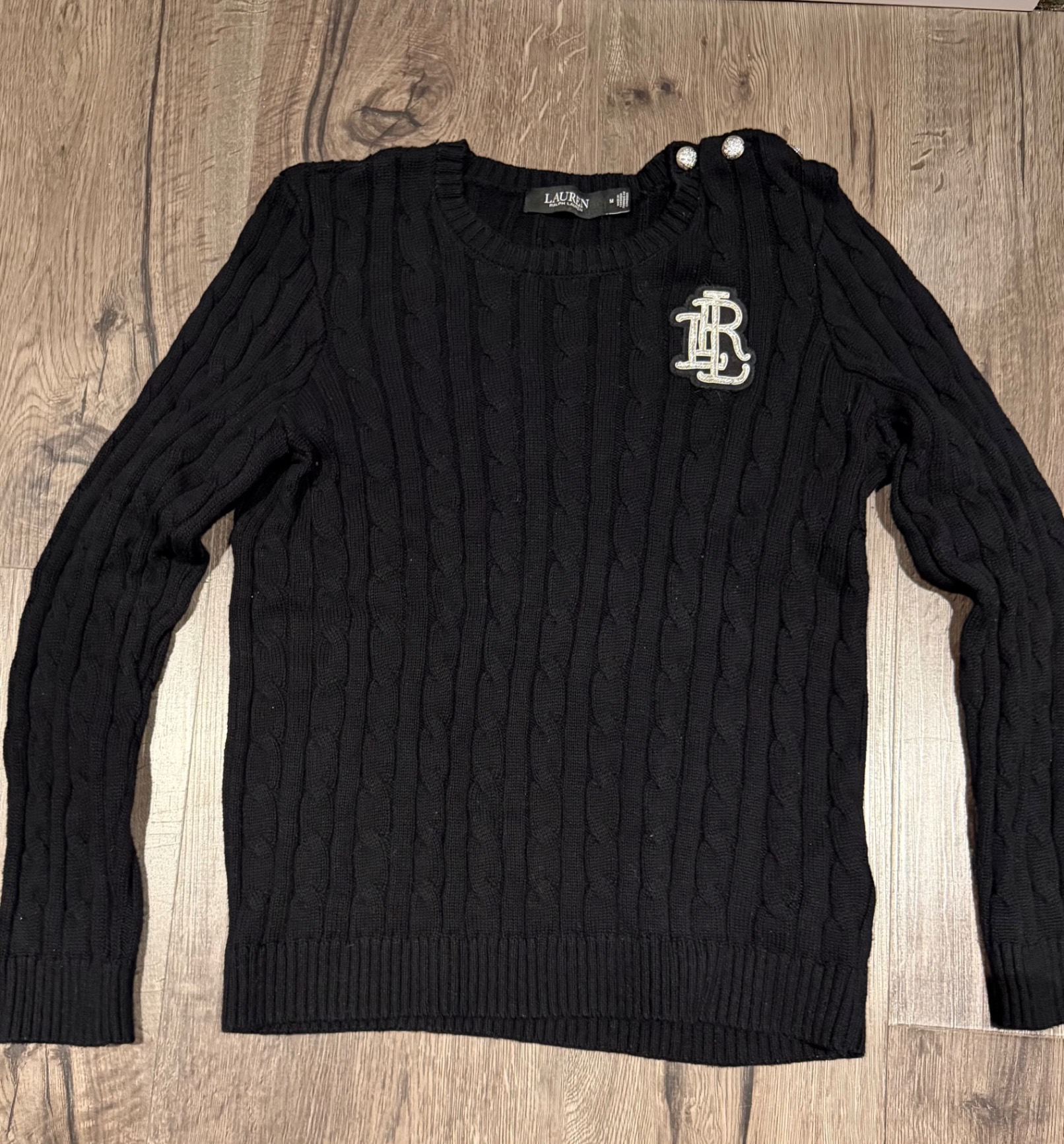 סריג שחור ראלף לורן פולו ראלף לורן – Polo Ralph Lauren יד שנייה בנמיז - Nemyz