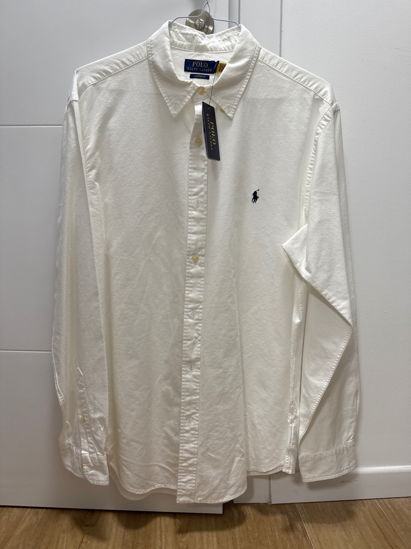 מכופתרת לבנה פולו פולו ראלף לורן – Polo Ralph Lauren יד שנייה בנמיז - Nemyz