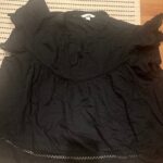חולצה שחורה חגיגית H&M - אייץ' אנד אם יד שנייה בנמיז - Nemyz
