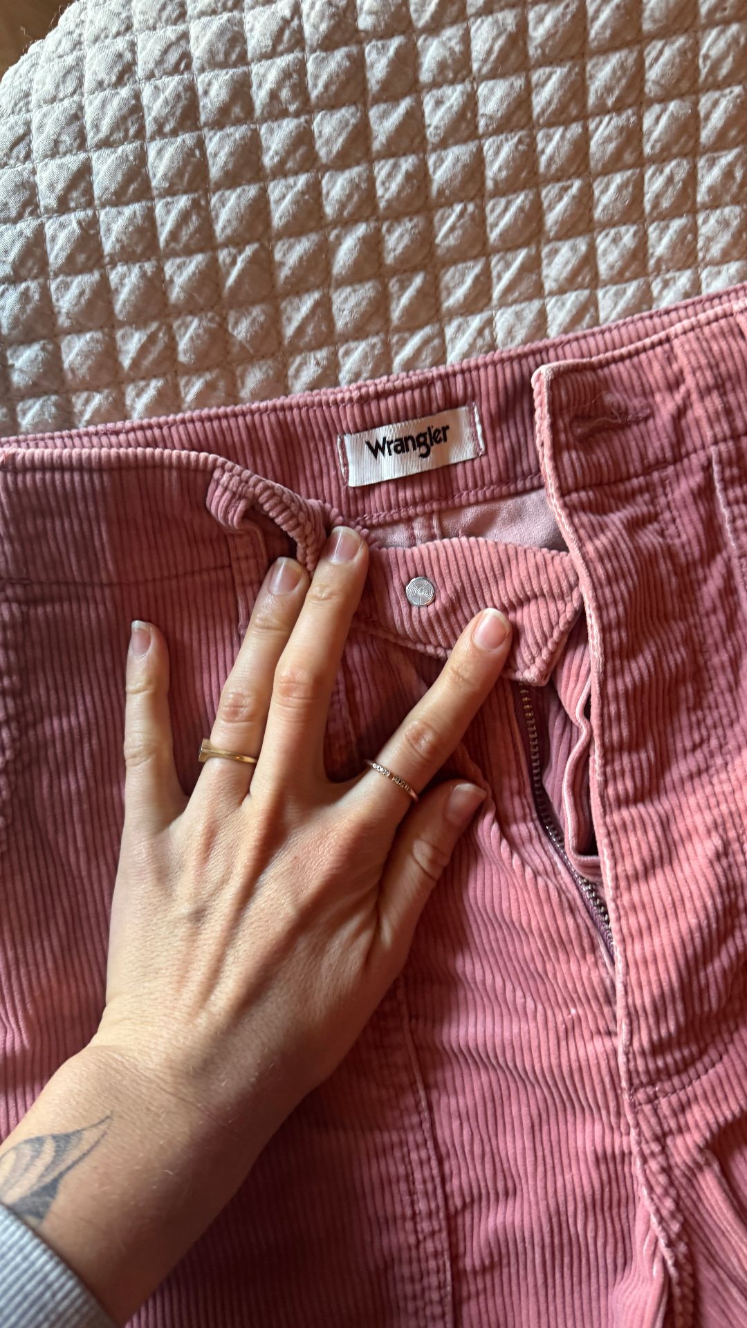 מכנס קורדורוי קצר Wrangler – רנגלר יד שנייה בנמיז - Nemyz