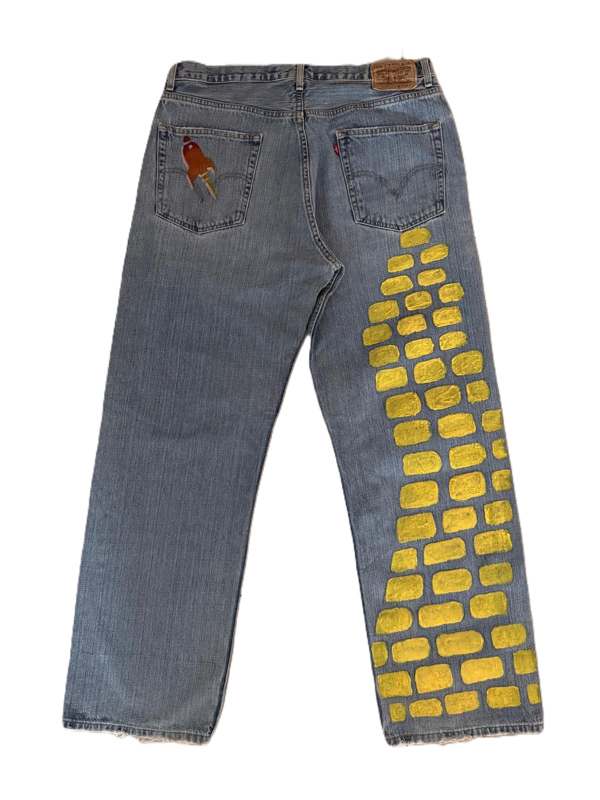 אלטון – ג׳ינס אמנות Levi's - ליווייס יד שנייה בנמיז - Nemyz