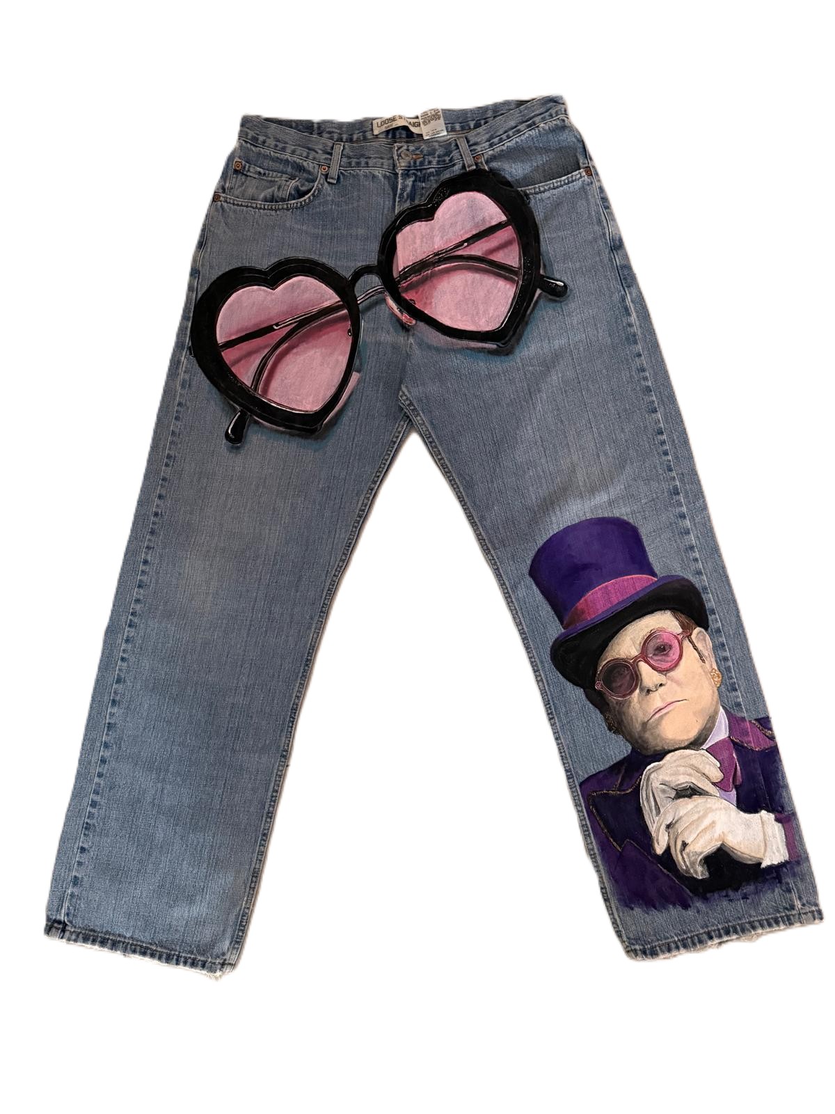 אלטון – ג׳ינס אמנות Levi's - ליווייס יד שנייה בנמיז - Nemyz