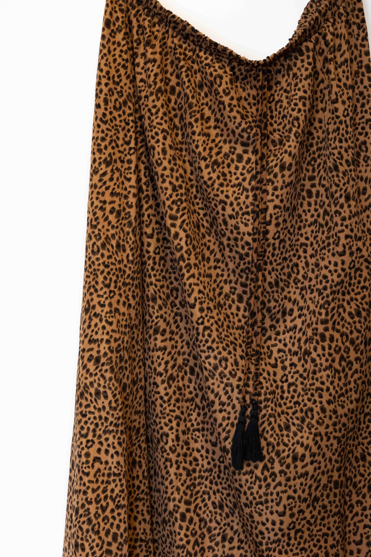 חצאית מקסי מנומרת אחר יד שנייה בנמיז - Nemyz