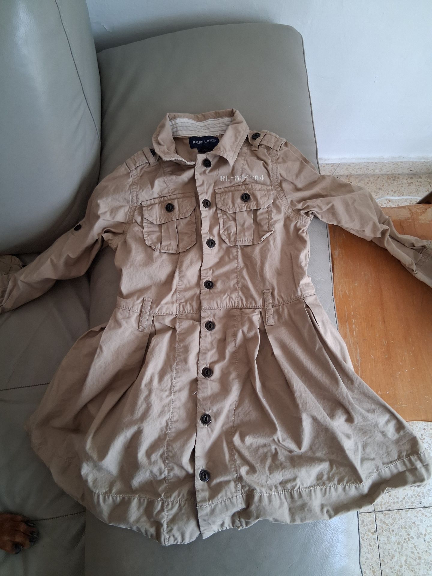 שמלה military style Ralph Lauren - ראלף לורן יד שנייה בנמיז - Nemyz