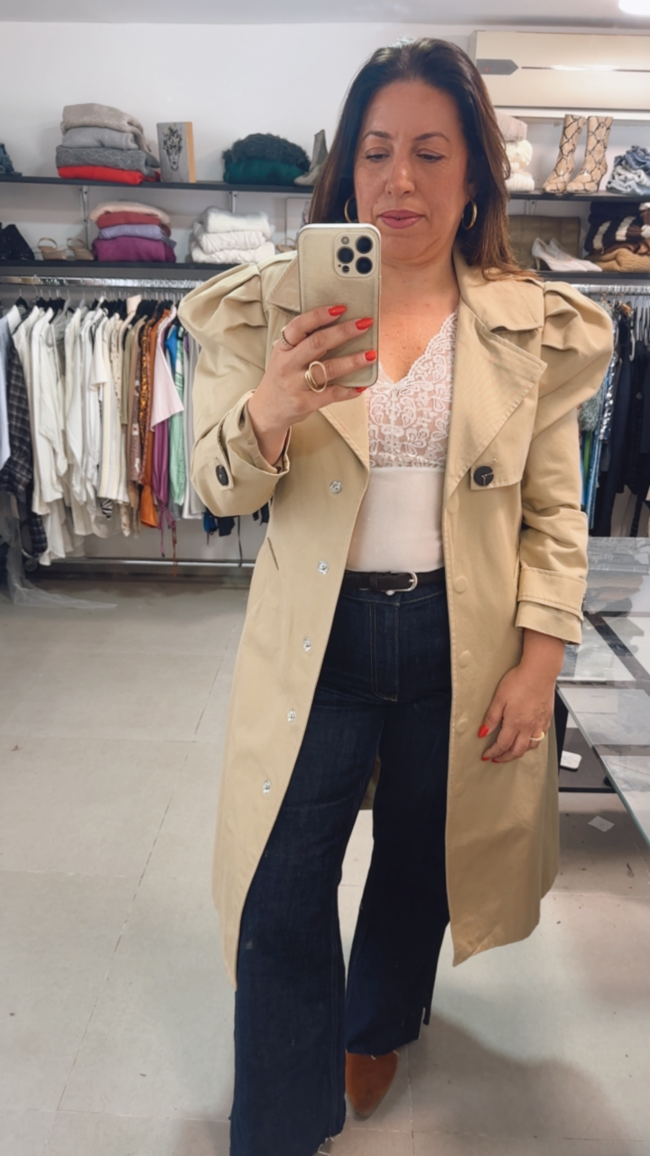 מעיל טרנץ’ Asos Asos – אסוס יד שנייה בנמיז - Nemyz