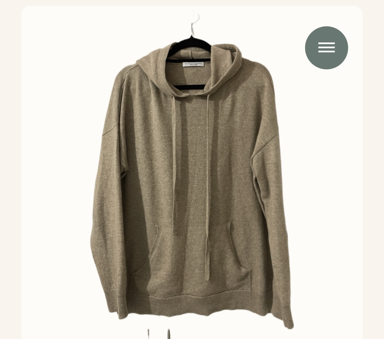 Cashmere Hoodie אחר יד שנייה בנמיז - Nemyz