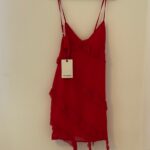 שמלה אדומה מושלמת Pull & Bear - פול אנד בר יד שנייה בנמיז - Nemyz