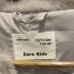 מעיל פרוה מידה 12/14 Zara - זארה יד שנייה בנמיז - Nemyz