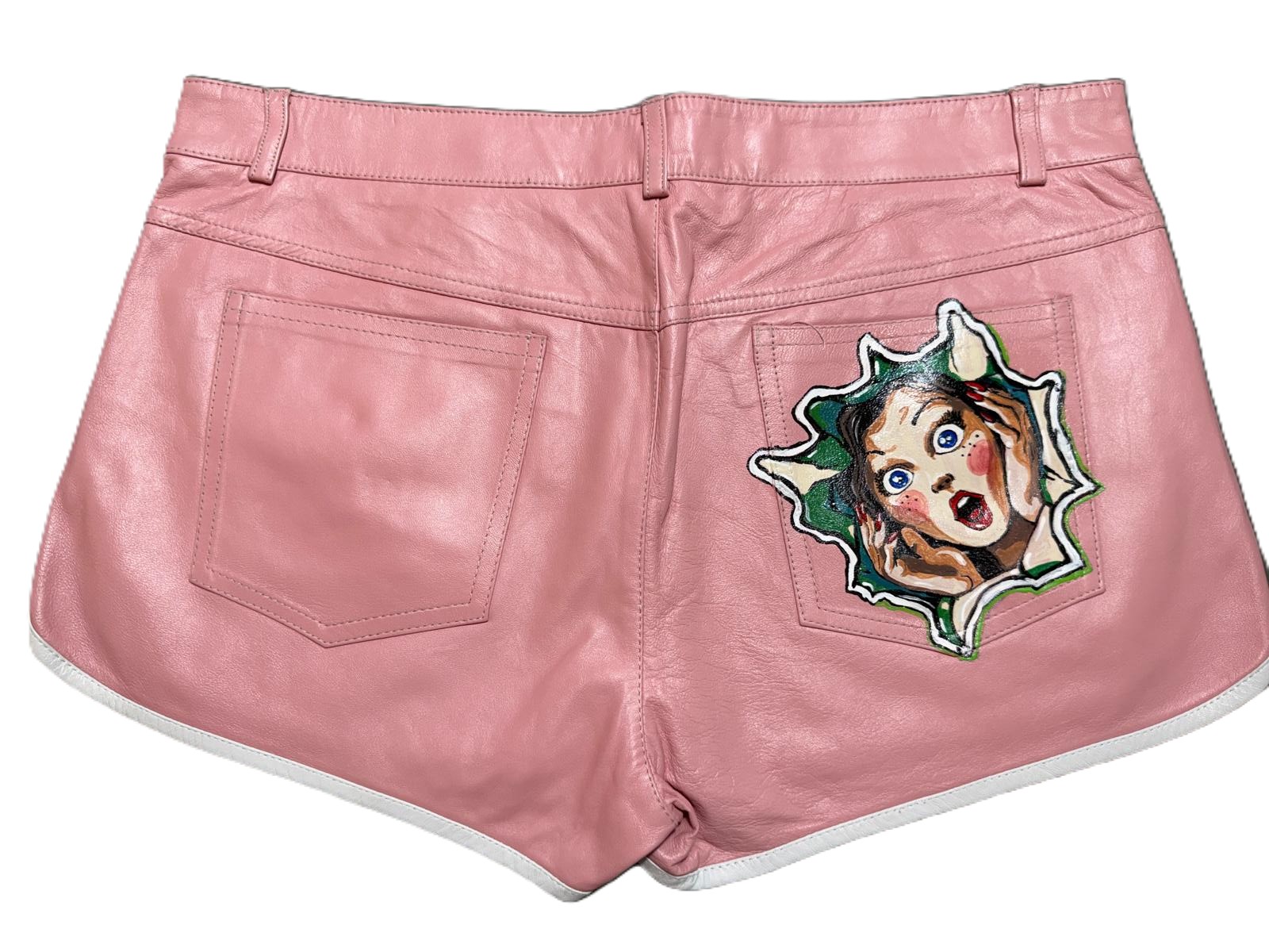 Pop Shock – שורט עור Sacks – סאקס יד שנייה בנמיז - Nemyz