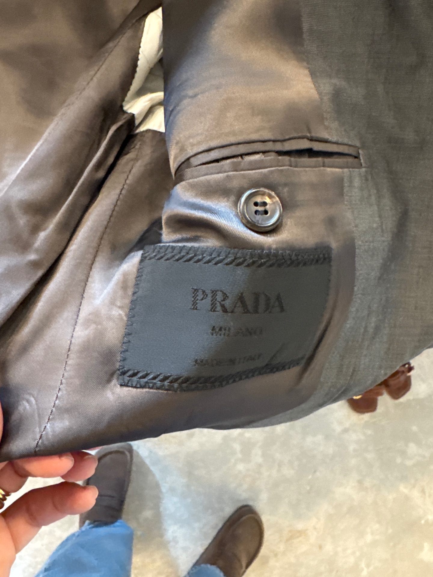 בלייזר גברים Prada Prada - פראדה יד שנייה בנמיז - Nemyz