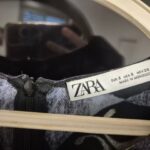 סאטן פרינט פרחים Zara - זארה יד שנייה בנמיז - Nemyz
