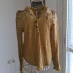 טופ רומנטי פרחוני Free People - פרי פיפל יד שנייה בנמיז - Nemyz