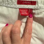 חולצה מכופתרת לבנה Castro – קסטרו יד שנייה בנמיז - Nemyz