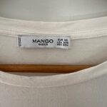 טישרט לבנה מנגו Mango - מנגו יד שנייה בנמיז - Nemyz