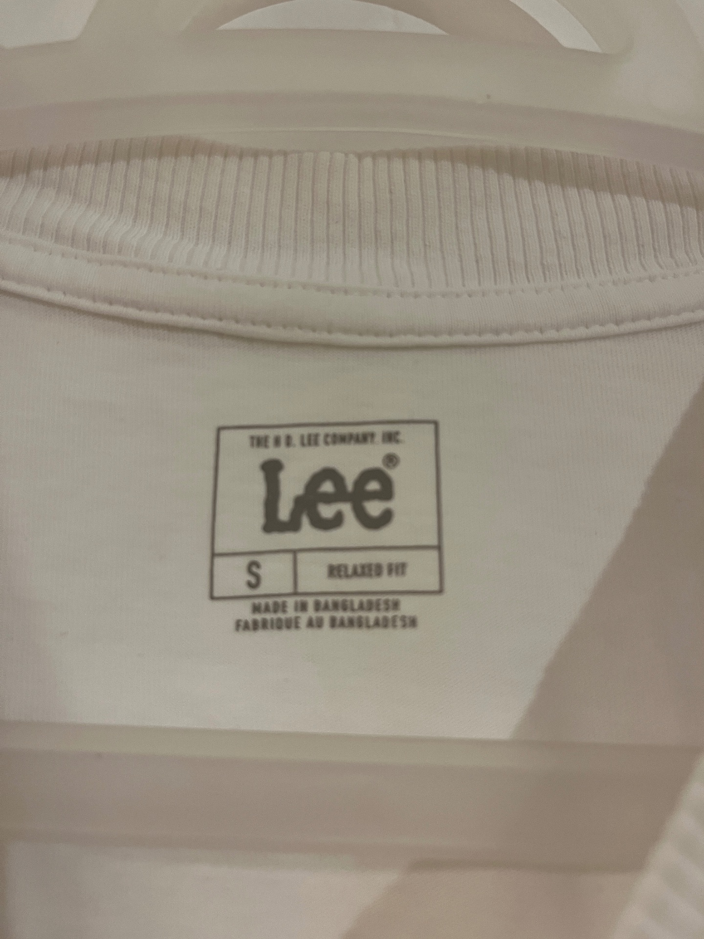 טישרט לבנה לי קופר Lee Cooper - לי קופר יד שנייה בנמיז - Nemyz