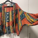 Boho duster w/print אחר יד שנייה בנמיז - Nemyz