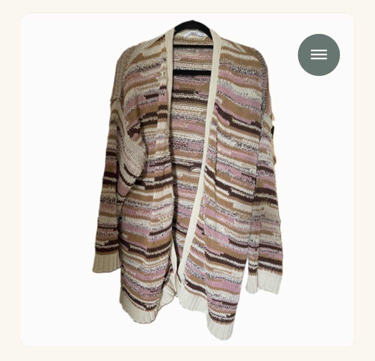 NEXT Duster Cardigan Next - נקסט יד שנייה בנמיז - Nemyz