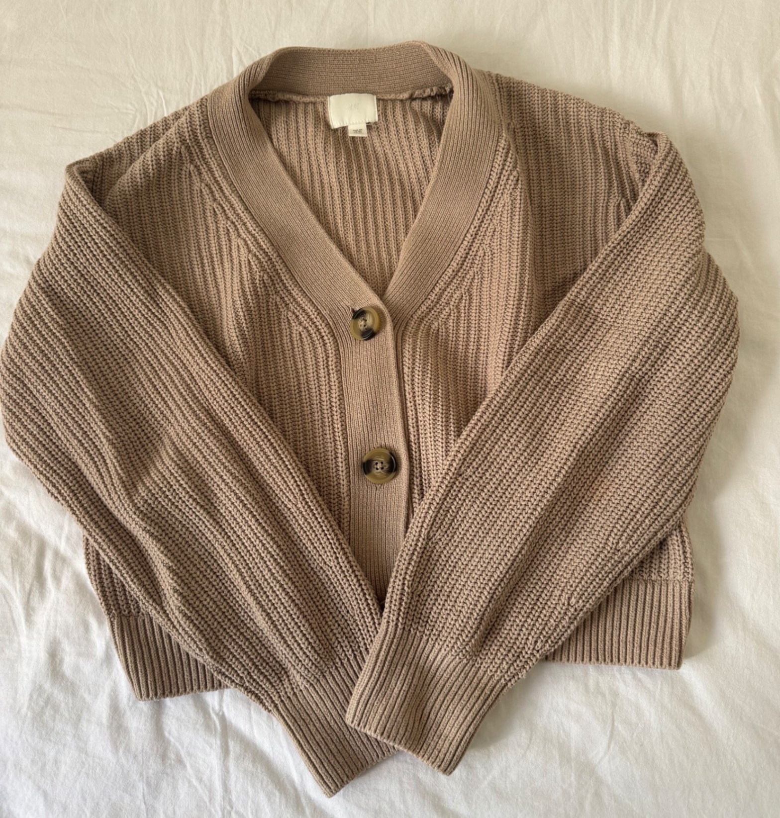סריג קרדיגן H&M H&M - אייץ' אנד אם יד שנייה בנמיז - Nemyz