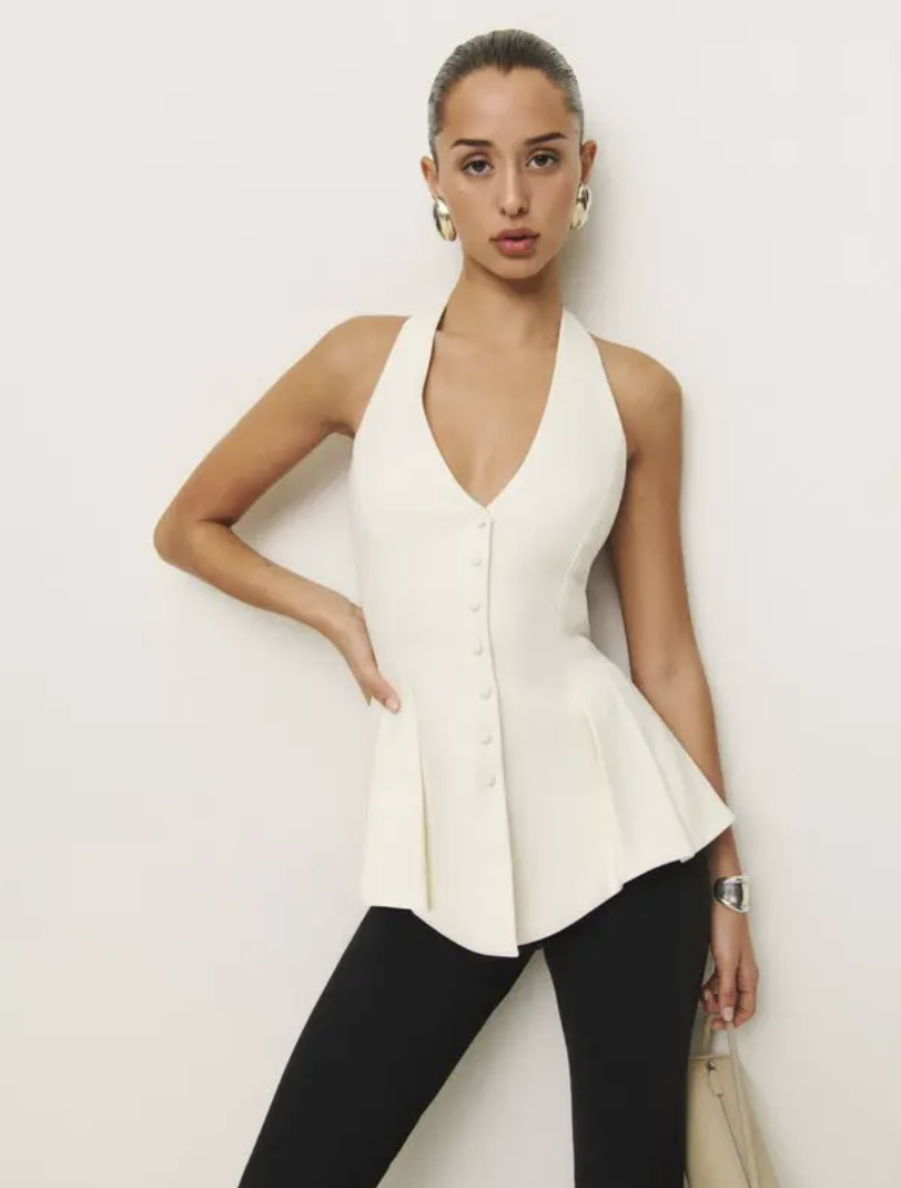 Reformation Auli Top Reformation יד שנייה בנמיז - Nemyz