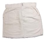 חצאית מיני שמנת Sacks – סאקס יד שנייה בנמיז - Nemyz
