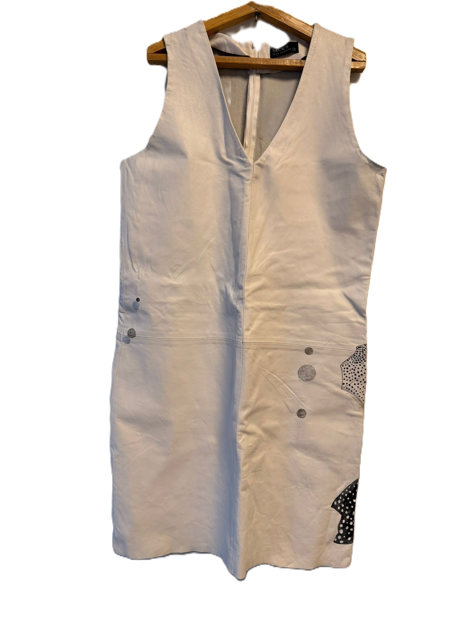 שמלת עור Sacks – סאקס יד שנייה בנמיז - Nemyz