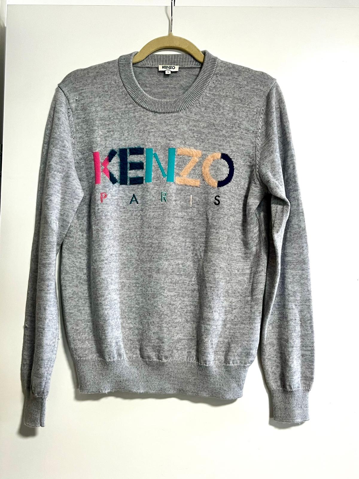סוודר צמר קנזו Kenzo – קנזו​ יד שנייה בנמיז - Nemyz