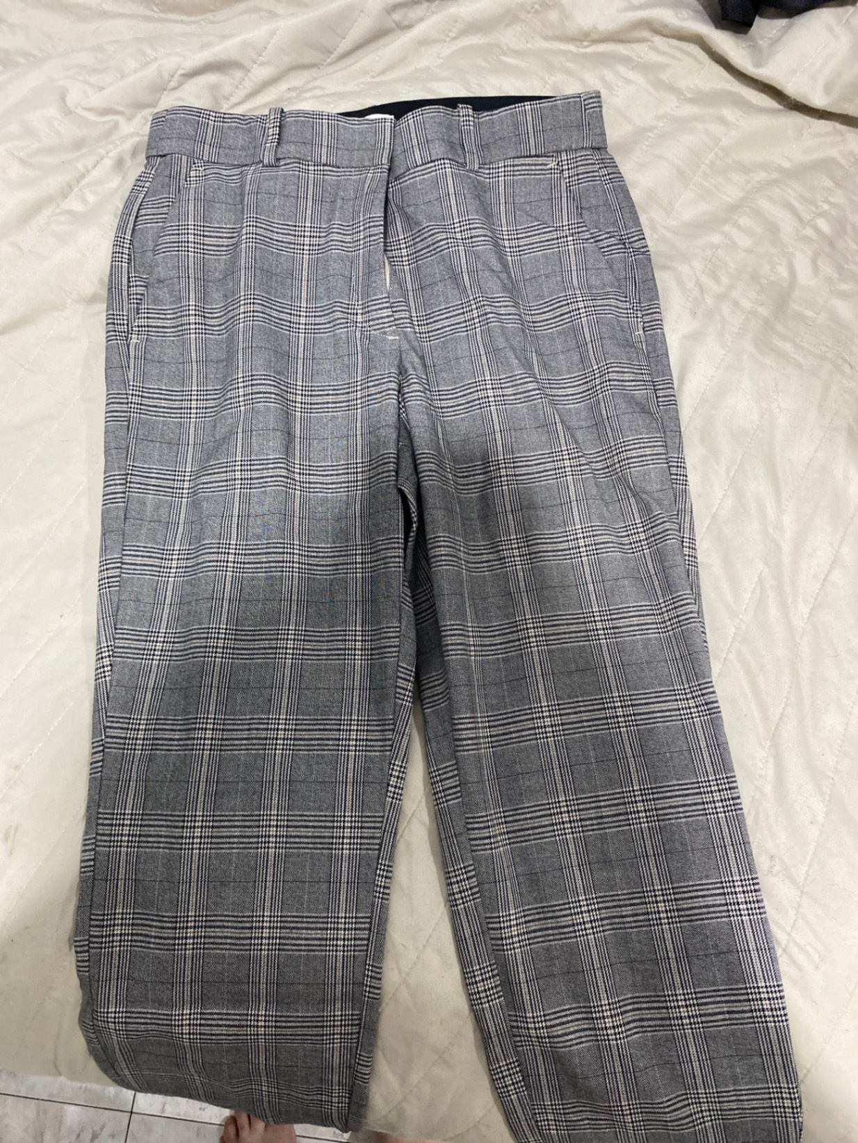 מכנס מחויט משובץ H&M H&M - אייץ' אנד אם יד שנייה בנמיז - Nemyz
