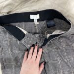 מכנס מחויט משובץ H&M H&M - אייץ' אנד אם יד שנייה בנמיז - Nemyz
