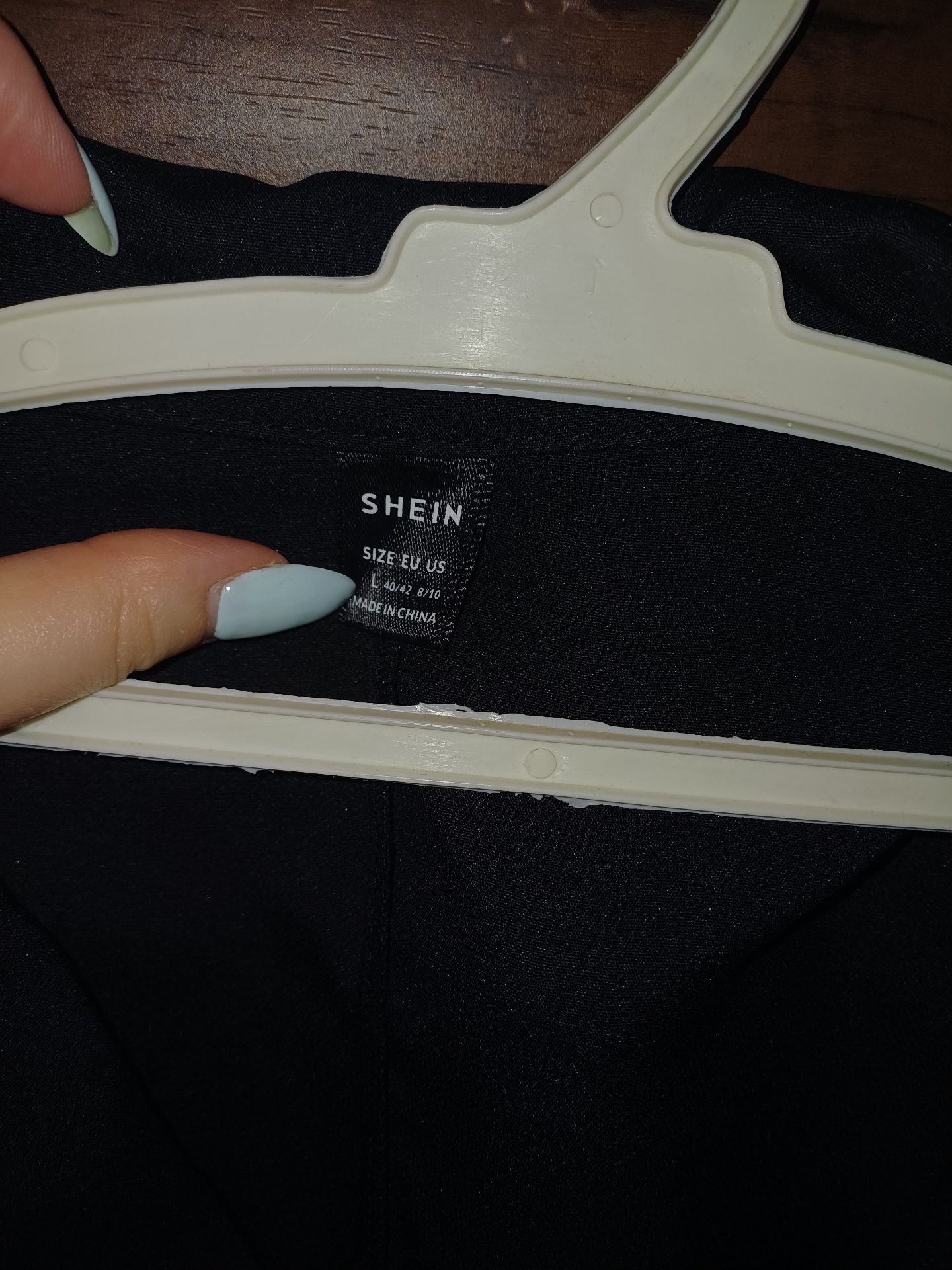 בלייזר נשים שחור SHEIN – שיין יד שנייה בנמיז - Nemyz