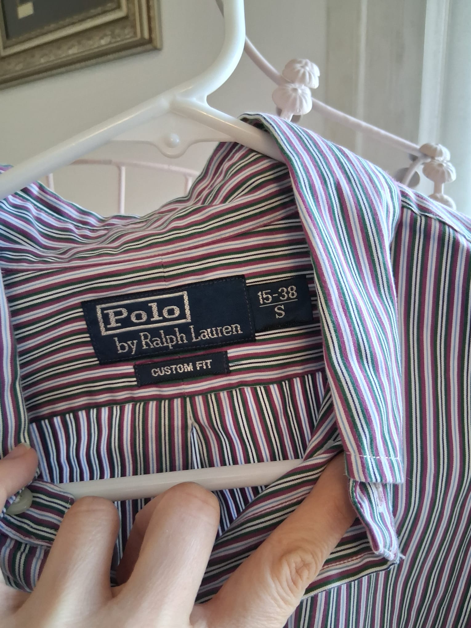 מכופתרת פסים גברים פולו ראלף לורן – Polo Ralph Lauren יד שנייה בנמיז - Nemyz