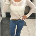 חולצת רשת לבנה American Eagle – אמריקן איגל יד שנייה בנמיז - Nemyz
