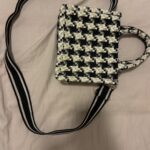 תיק בהדפס משבצות hm H&M - אייץ' אנד אם יד שנייה בנמיז - Nemyz