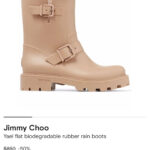 מגפי גומי jimmy choo Jimmy Choo - ג'ימי צ'ו יד שנייה בנמיז - Nemyz